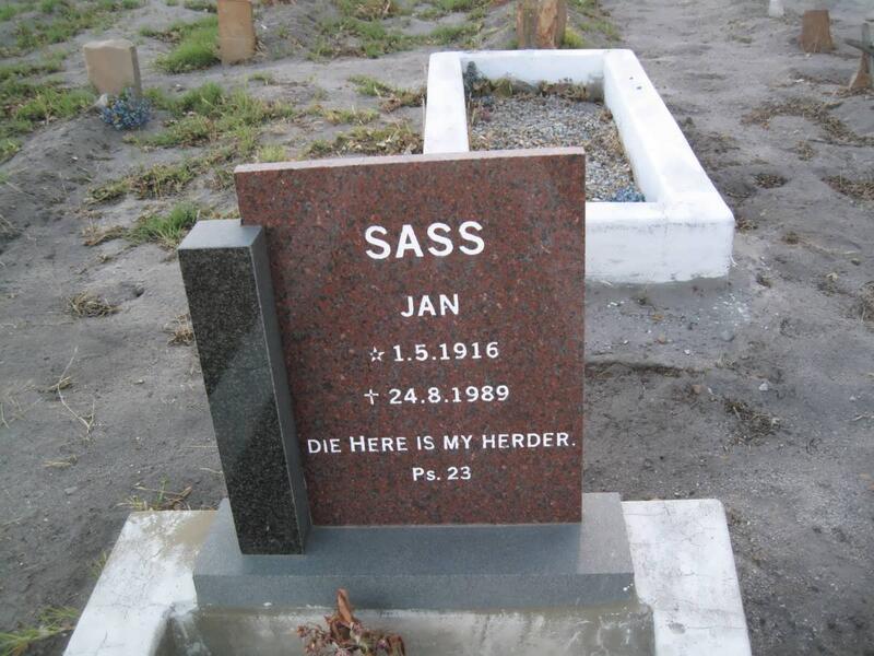 SASS Jan 1916-1989