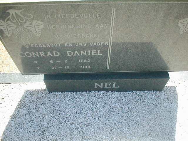 NEL Conrad Daniel 1952-1984
