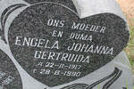 SCHEURKOGEL Stefanus Johannes 1916-1987 & Engela Johanna Gertruida 1917-1990
