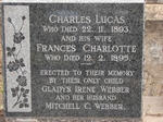 LUCAS Charles -1893 & Frances Charlotte -1895