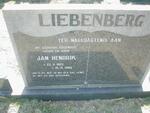 LIEBENBERG Jan Hendrik 1923-1988