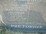 PRETORIUS Marthinus Jacobus 1933-1988