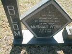 BLOM Marthinus Petrus 1946 - 1988