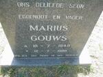GOUWS Marius 1949-1988