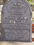 NEWTON Caroline -1874 :: NEWTON Edward -1877