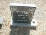 MEYER Christo 1955-1988