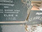 SLABBERT Petrus J.F. 1912-1968  & Elsie H. 1911-1994