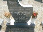 MARAIS Warren Francis 1971 - 1990