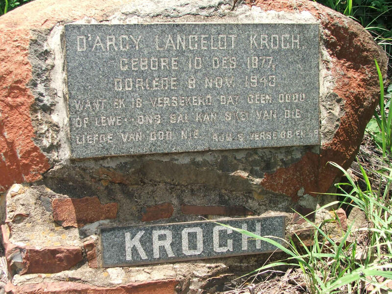 KROGH D'Arcy Lancelot 1877-1943