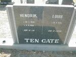 TEN CATE Hendrik 1930-1990 & Louis 1936-