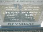 REYNDERS Dawid Petrus Johannes 1932-2001 & Helen Margaret Elizabeth 1936-1989