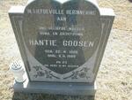 GOOSEN Hantie 1908-1989