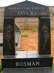 BOSMAN Anna M.F. 1932-1936