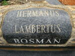 BOSMAN Hermanus Lambertus 1951-1984