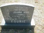 FOURIE Johanna Marie 1928-1990