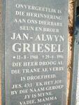 GRIESEL Jan-Alwyn 1960-1996