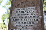 DEKENAH H.C. nee THEUNISSEN -1892 :: DEKENAH Connie -1892