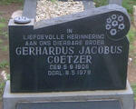 COETZER Gerhardus Jacobus 1906-1979