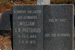 PRETORIUS William S.R. 1888-1975