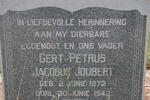 JOUBERT Gert Petrus Jacobus 1872-1942