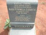 SCHOEMAN Maria Petronella Elizabeth nee KRUGER 1895-1956