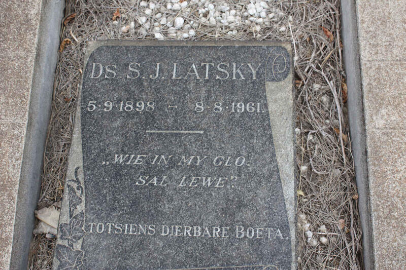 LATSKY S.J. 1898-1961
