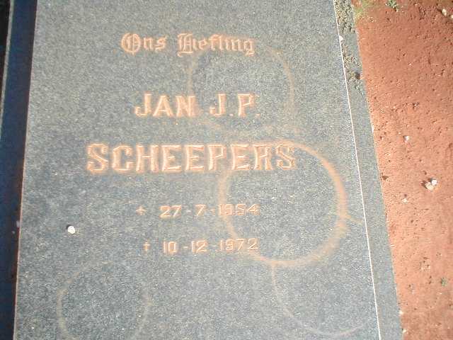 SCHEEPERS Jan J.P. 1954-1972
