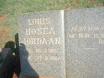 JORDAAN Louis Hosea 1897-1967