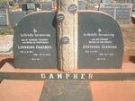 CAMPHER Louwrens Erasmus 1907-1965 & Gertrude Georgina 1914-1995