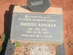MINIE Andries Adriaan 1885-1964