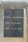 HOFFMANN Flora nee McDOUGAL -1927