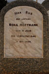 HOFFMANN Rona -1939