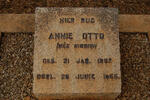 OTTO Annie nee NIGRINI 1902-1955