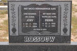 ROSSOUW Pierre 1920-1991 & Joey 1930-2004