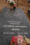 KOCK Jacobus Johannes, de 1922-2008 & Johanna Catharina LOURENS 1931-2006