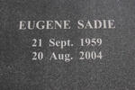 SADIE Eugene 1959-2004