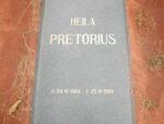 PRETORIUS Heila 1904-1994