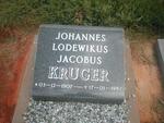 KRUGER Johannes Lodewikus Jacobus 1907-1987