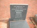 VIVIERS Johanna Maria geb. HARMSE 1920-1982