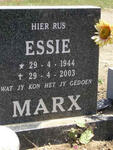 MARX Essie 1944-2003