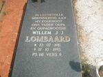 LOMBAARD Willem J.J. 1911-1993
