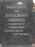 VILLIERS Andrew Heise, de 1880-1941