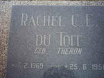 TOIT Rachel C.E., du nee THERON 1869-195?