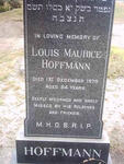 HOFFMANN Louis Maurice -1979