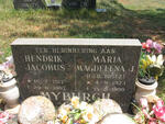 MYBURGH Hendrik Jacobus 1917-1987 & Maria Magdalena BRITZ 1923-1999