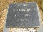 PISTORIUS Jannie 1902-1903