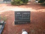 PIETERSE Apie 1934- & Annatjie REYNEKE 1938-1998
