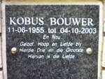 BOUWER Kobus 1955-2003