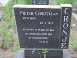 CRONJE Pieter Christiaan 1905-1972