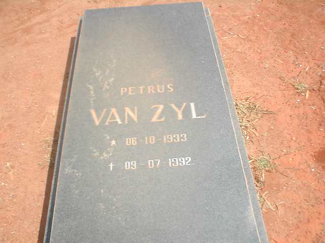ZYL Petrus, van 1933 - 1992